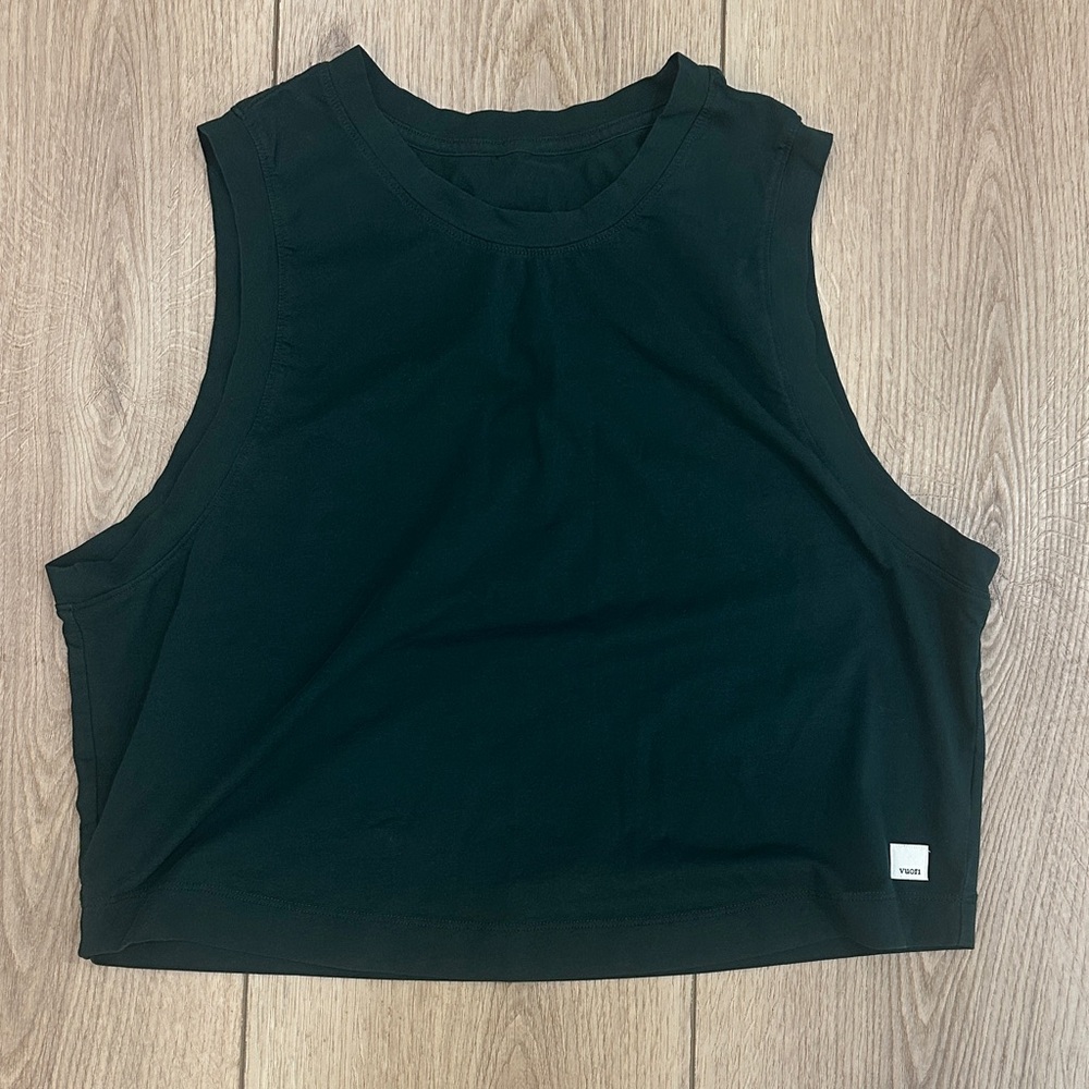 Vuori Black Women's Muscle Tee